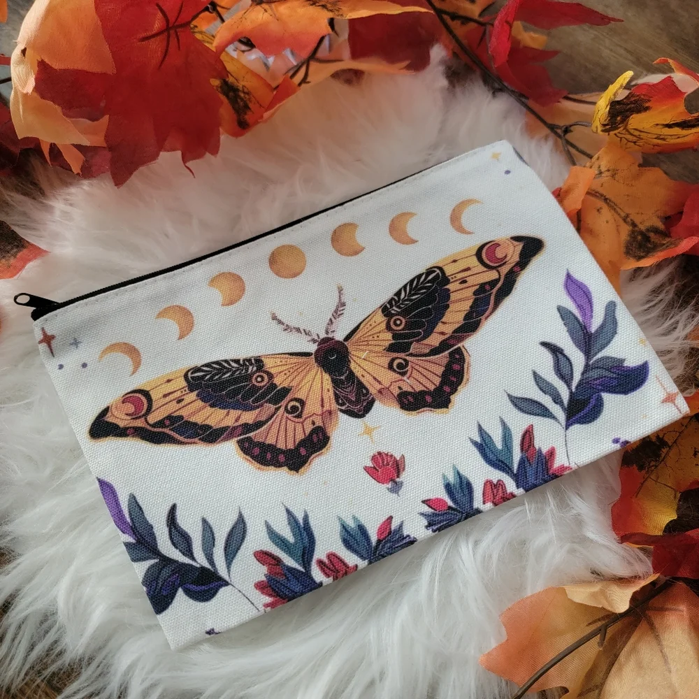 4/28 Butterfly Cosmetic Pouch / Essential Pouch Storage Organizer